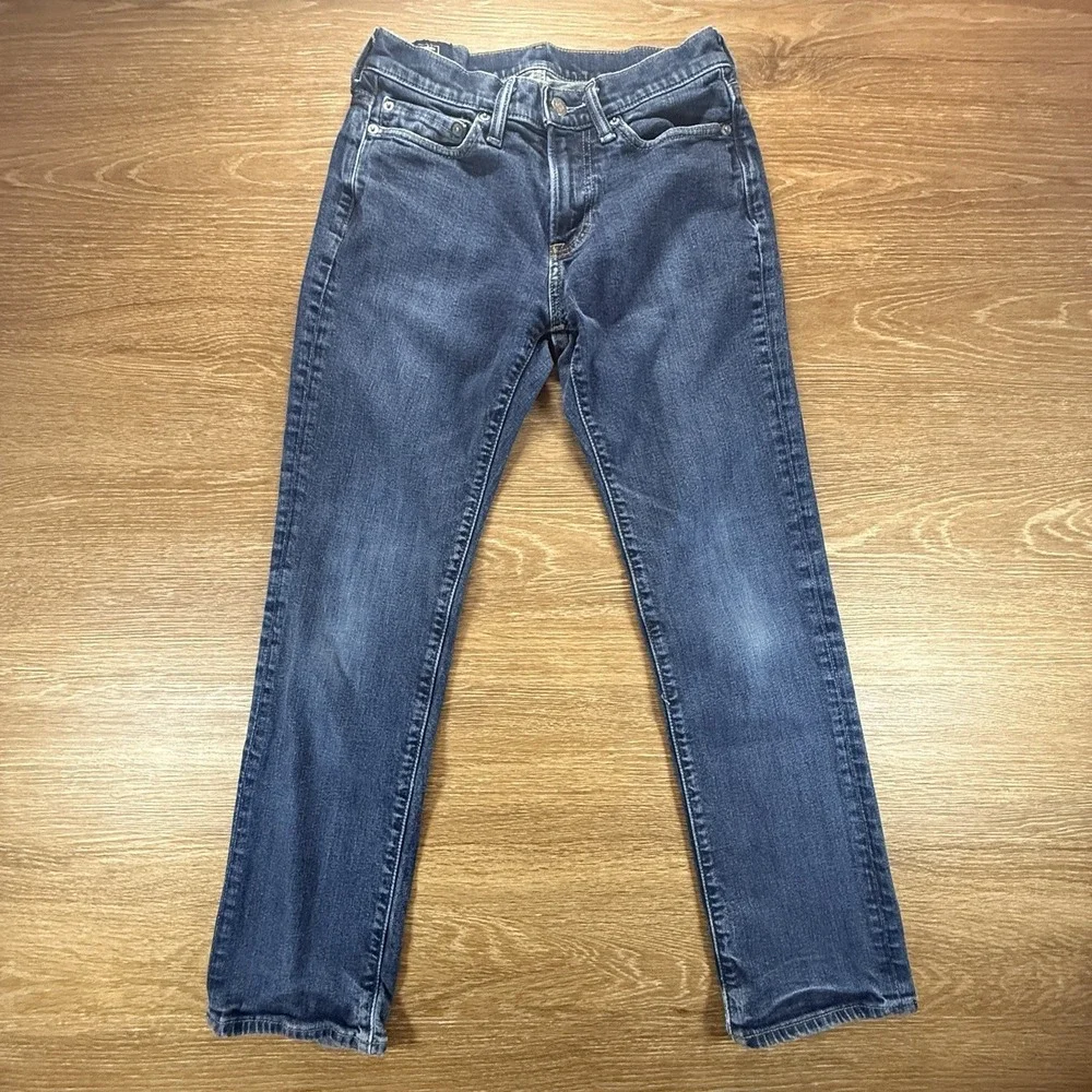 Abercrombie & Fitch Kennan Straight Jeans Men's 28x30 Stretch Medium Wash Casual